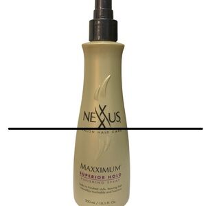 Nexxus Maxximum Super Hold Styling and Finishing Spray 300ml 10.1 fl oz NO CAP
